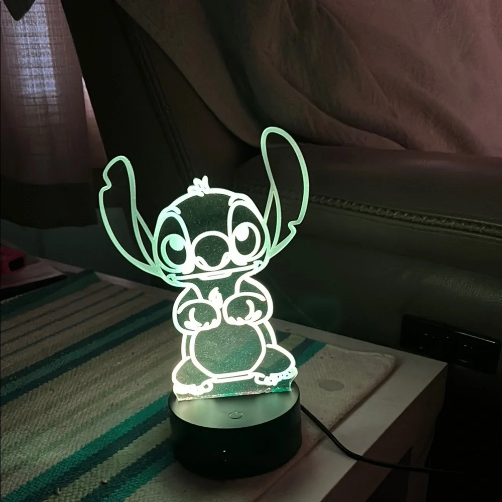 Stitch Night Light Multi Color LED - Picture 6 of 9